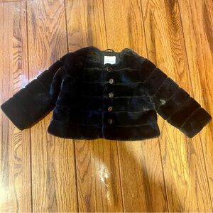 Janie and Jack Faux Fur Jacket